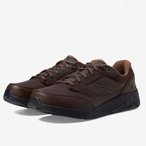 New men’s New Balance 928v3 walking shoe in brown leather size 9.5 2E wide